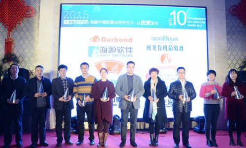 必赢亚洲软件获2015年度最佳雇主